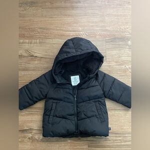Baby Gap Toddler Black Puffer jacket